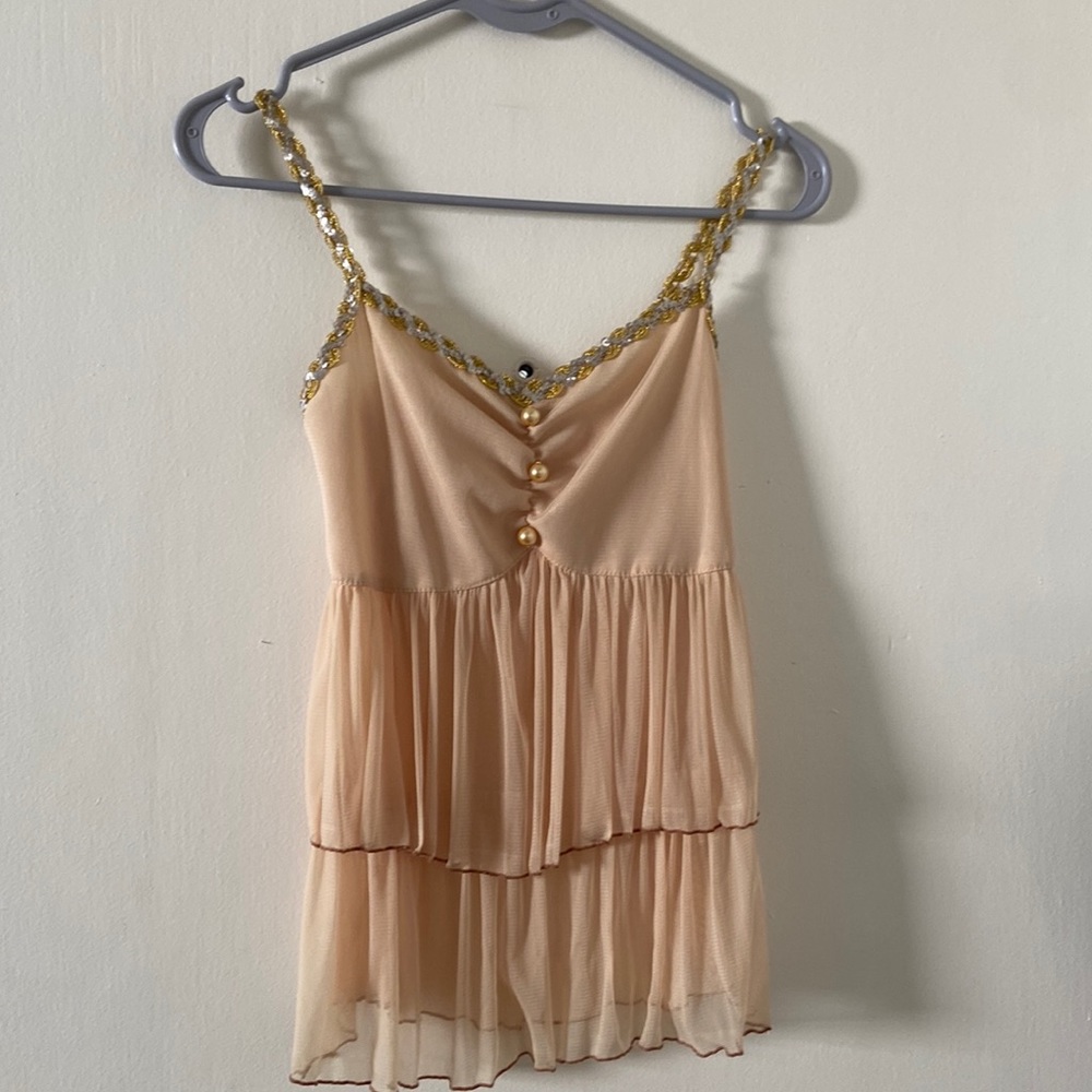 Lovely chiffons, beiges color